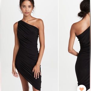 Norma Kamali black Diana mini dress size small worn once